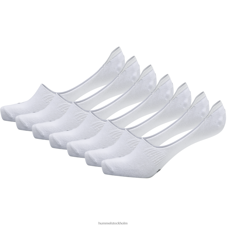 se Hummel kvinnor hmlchevron 6-pack no show strumpor LL40V534 "6-pack no-show strumpor"