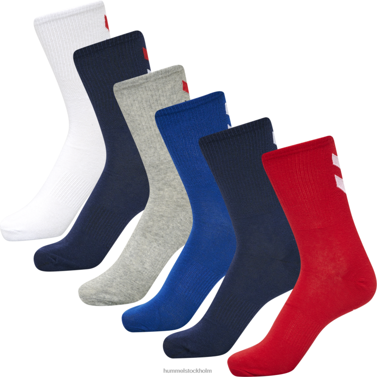 se Hummel kvinnor hmlchevron 6-pack strumpor LL40V584 "strumpor 6-pack"
