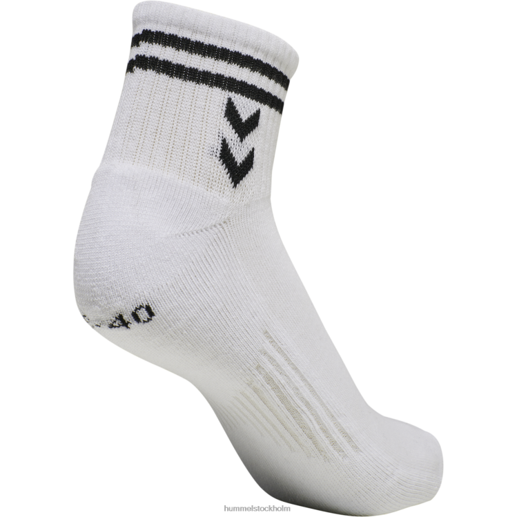 se Hummel kvinnor hmlstripe 4-pack mid cut strumpor mix LL40V1375 \"mellanskurna strumpor 4-pack\"