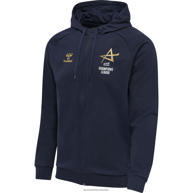 se Hummel män ehf cl final4 hoodie med dragkedja LL40V966 "huvtröja med dragkedja"