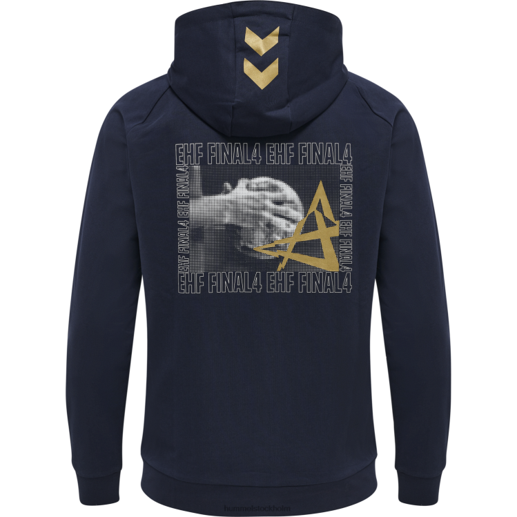 se Hummel män ehf cl final4 hoodie med dragkedja LL40V966 \"huvtröja med dragkedja\"