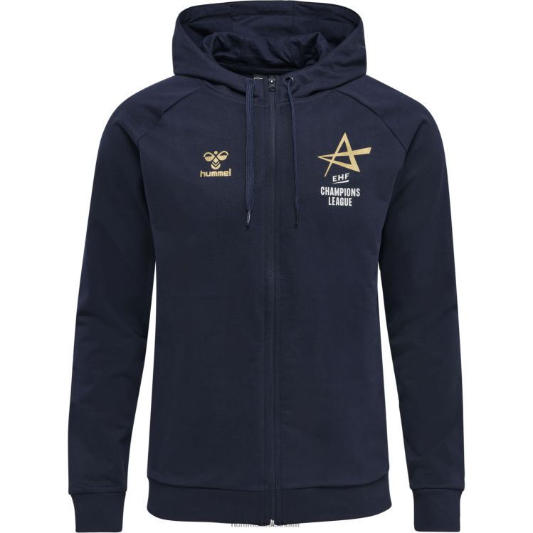 se Hummel män ehf cl final4 hoodie med dragkedja LL40V966 \"huvtröja med dragkedja\"