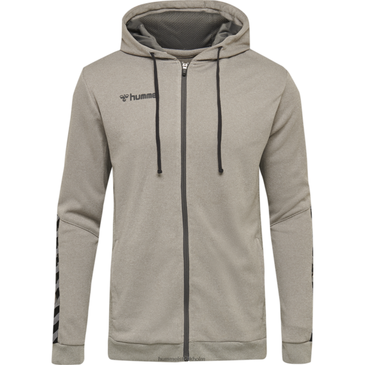 se Hummel män hmautentic hoodie i poly zip LL40V1109 \"huvtröja med dragkedja\"