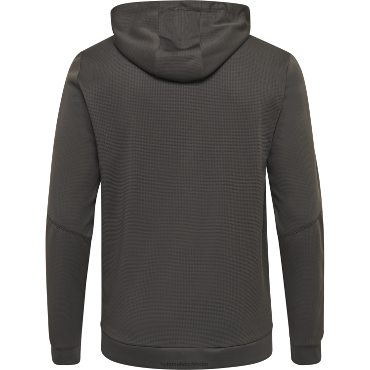 se Hummel män hmautentic hoodie i poly zip LL40V1397 \"huvtröja med dragkedja\"