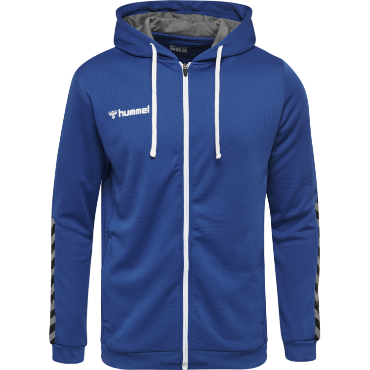 se Hummel män hmautentic hoodie i poly zip LL40V1402 \"huvtröja med dragkedja\"