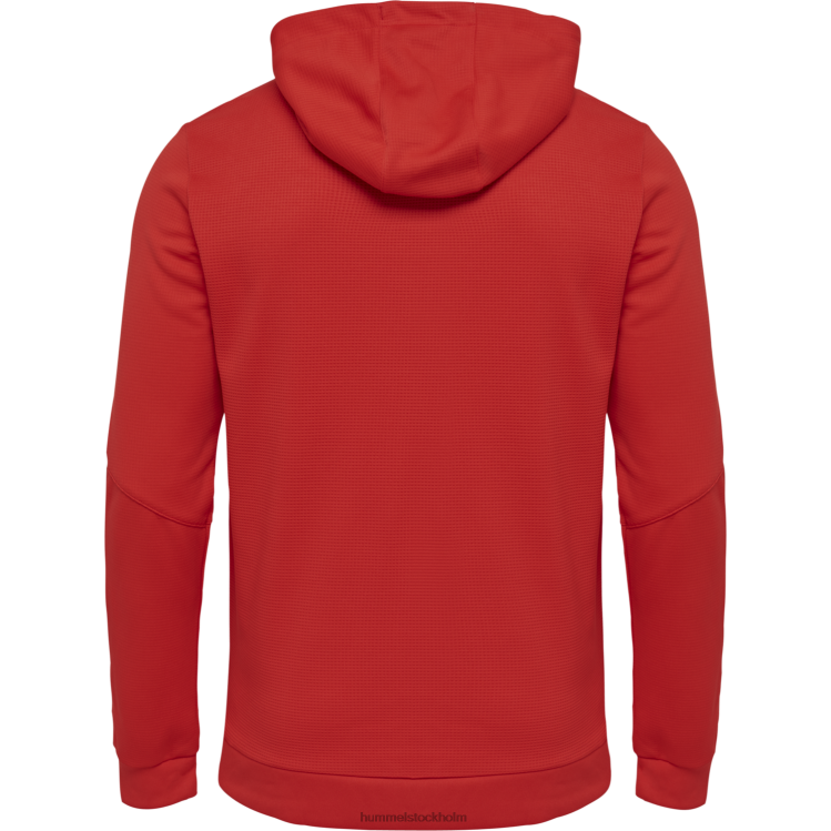 se Hummel män hmautentic hoodie i poly zip LL40V1418 \"huvtröja med dragkedja\"