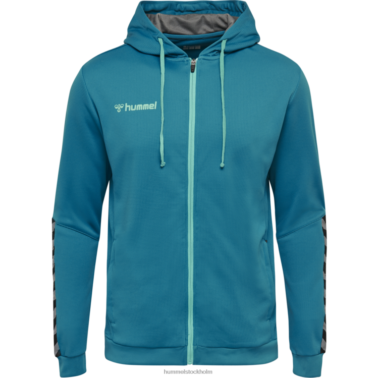 se Hummel män hmautentic hoodie i poly zip LL40V1496 \"huvtröja med dragkedja\"