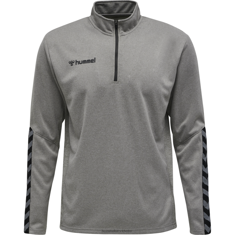se Hummel män hmautentisk sweatshirt med halv dragkedja LL40V1341 \"Kläder\"