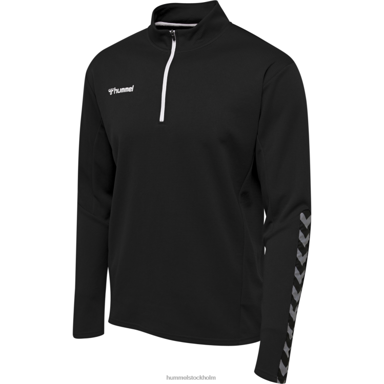 se Hummel män hmautentisk sweatshirt med halv dragkedja LL40V1386 \"Kläder\"