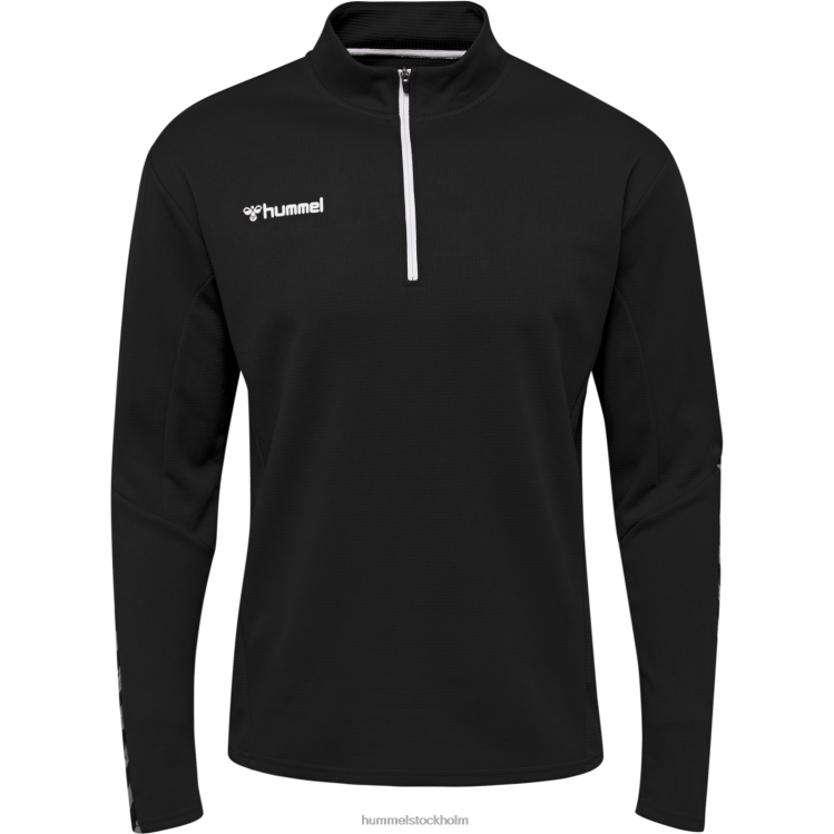 se Hummel män hmautentisk sweatshirt med halv dragkedja LL40V1386 \"Kläder\"