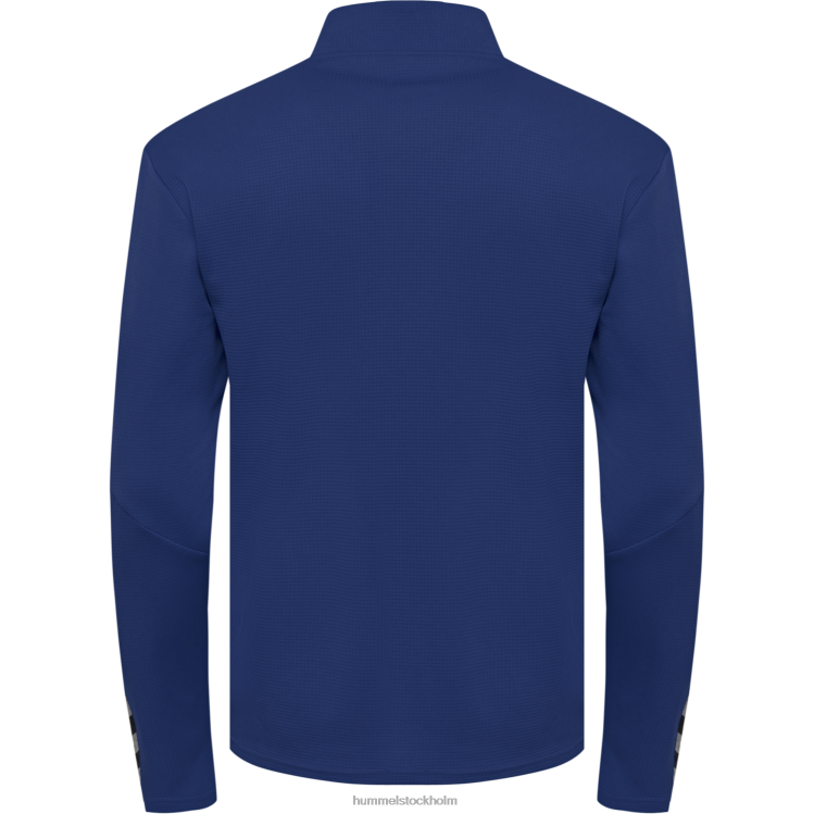 se Hummel män hmautentisk sweatshirt med halv dragkedja LL40V1422 \"Kläder\"