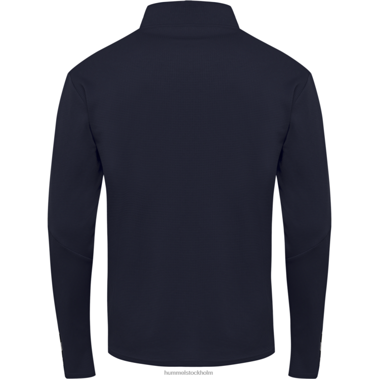 se Hummel män hmautentisk sweatshirt med halv dragkedja LL40V1554 \"Kläder\"