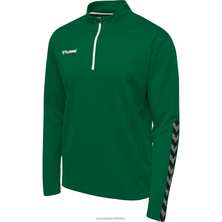 se Hummel män hmautentisk sweatshirt med halv dragkedja LL40V1600 \"Kläder\"