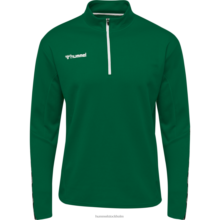 se Hummel män hmautentisk sweatshirt med halv dragkedja LL40V1600 \"Kläder\"