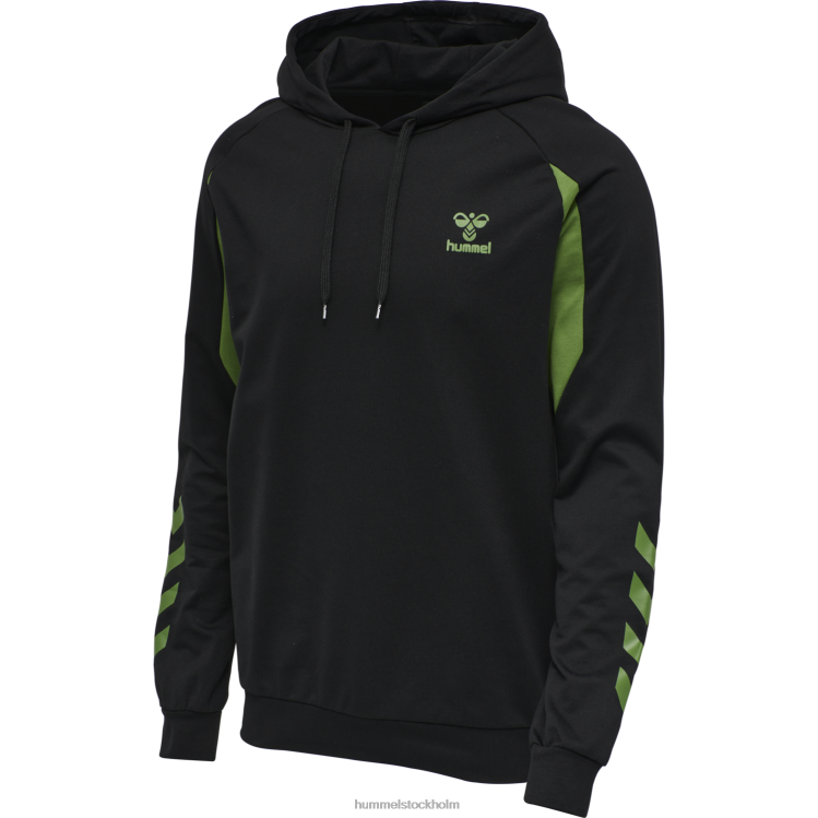 se Hummel män hmlaction hoodie i bomull LL40V1493 "luvtröja"