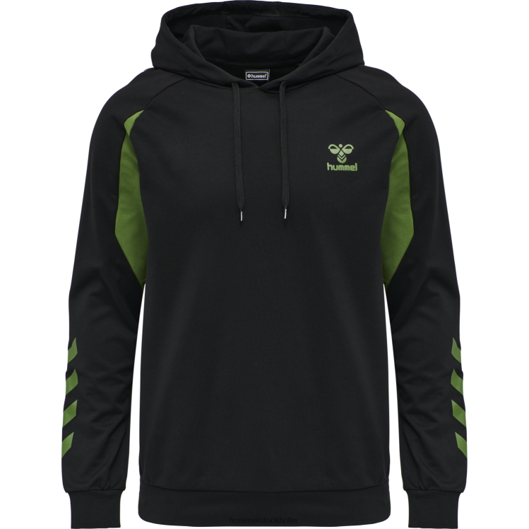 se Hummel män hmlaction hoodie i bomull LL40V1493 \"luvtröja\"