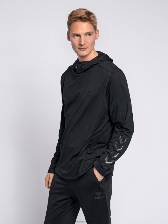 se Hummel män hmlaston hoodie LL40V1312 "Kläder"