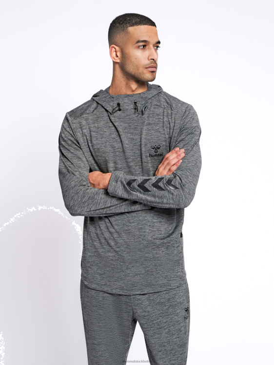 se Hummel män hmlaston hoodie LL40V1501 "Kläder"