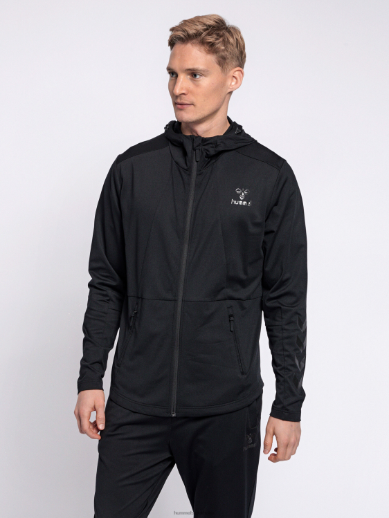 se Hummel män hmlaston hoodie med dragkedja LL40V1611 "Kläder"