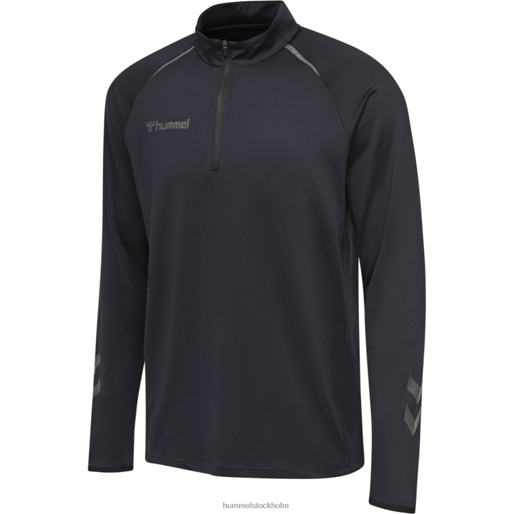 se Hummel män hmlauuthentic pro halv zip sweat LL40V1410 \"halv zip svett\"