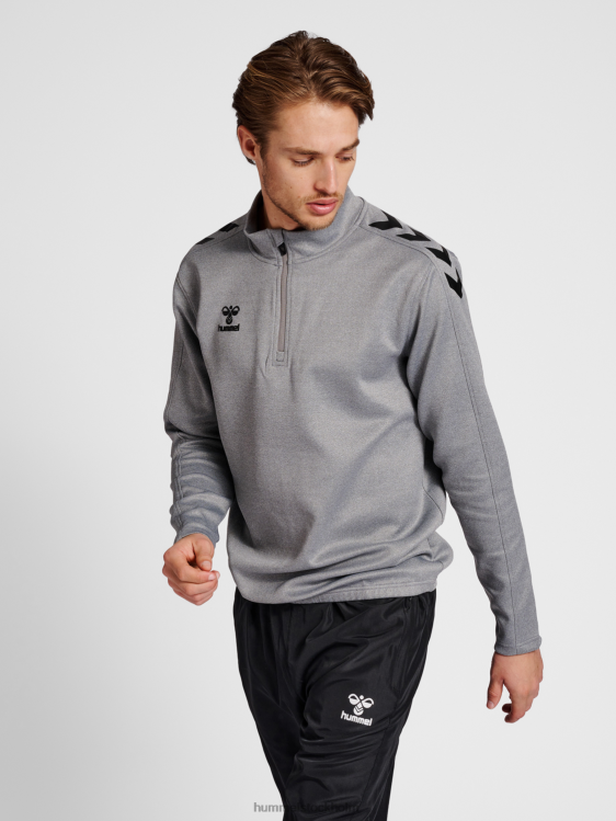 se Hummel män hmlcore xk halv zip poly sweat LL40V1014 "tröja med halv dragkedja"