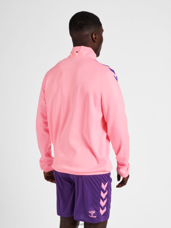 se Hummel män hmlcore xk halv zip poly sweat LL40V1076 \"tröja med halv dragkedja\"