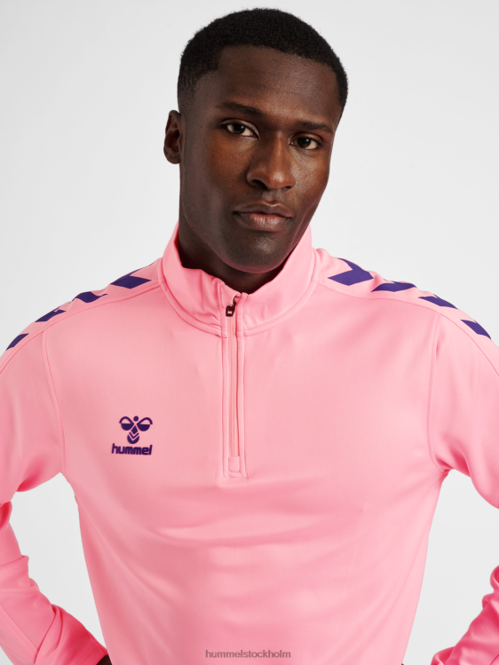 se Hummel män hmlcore xk halv zip poly sweat LL40V1076 \"tröja med halv dragkedja\"
