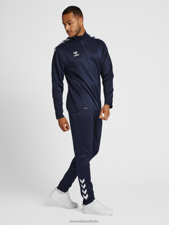 se Hummel män hmlcore xk halv zip poly sweat LL40V1570 \"tröja med halv dragkedja\"