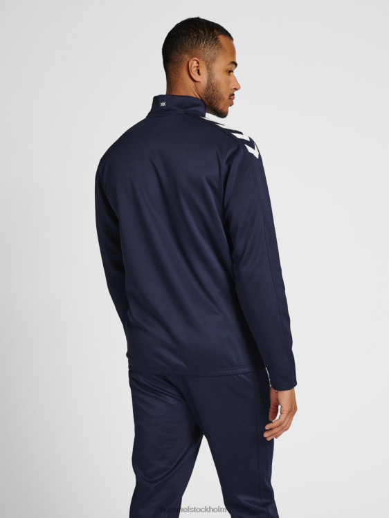 se Hummel män hmlcore xk halv zip poly sweat LL40V1570 \"tröja med halv dragkedja\"