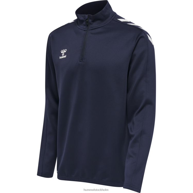 se Hummel män hmlcore xk halv zip poly sweat LL40V1570 \"tröja med halv dragkedja\"