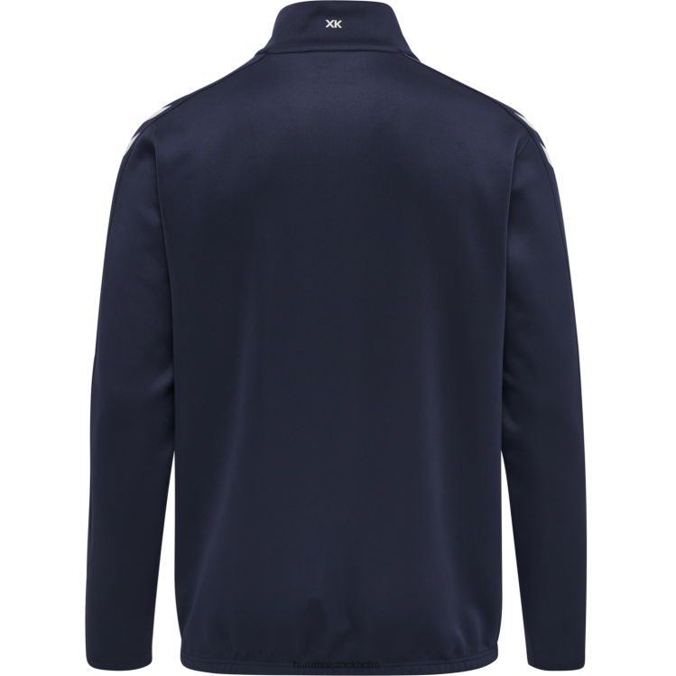 se Hummel män hmlcore xk halv zip poly sweat LL40V1570 \"tröja med halv dragkedja\"