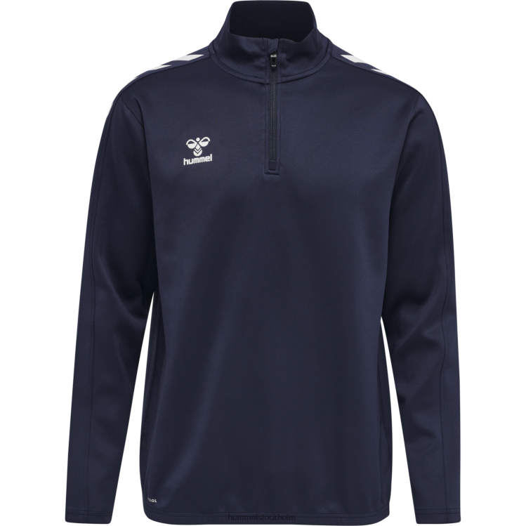 se Hummel män hmlcore xk halv zip poly sweat LL40V1570 \"tröja med halv dragkedja\"