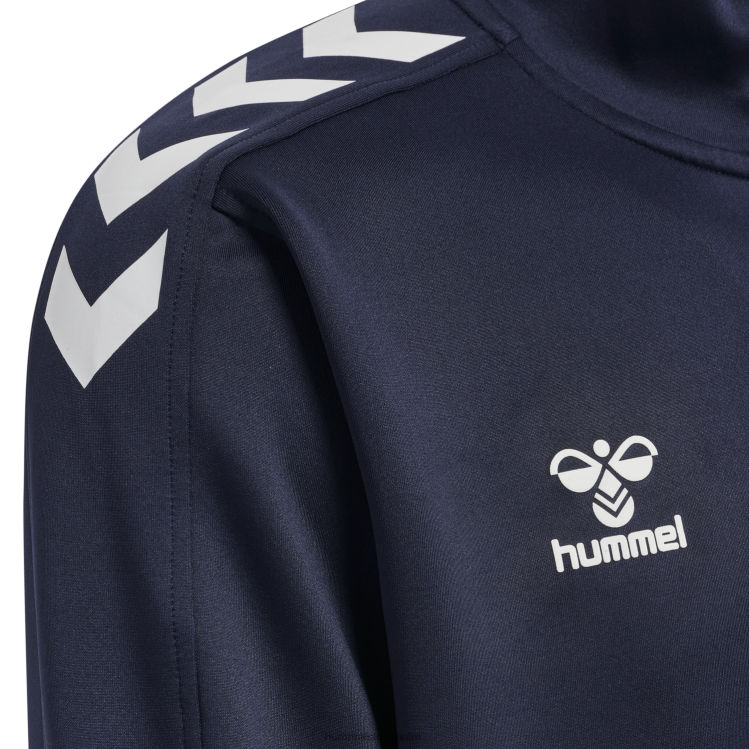 se Hummel män hmlcore xk halv zip poly sweat LL40V1570 \"tröja med halv dragkedja\"