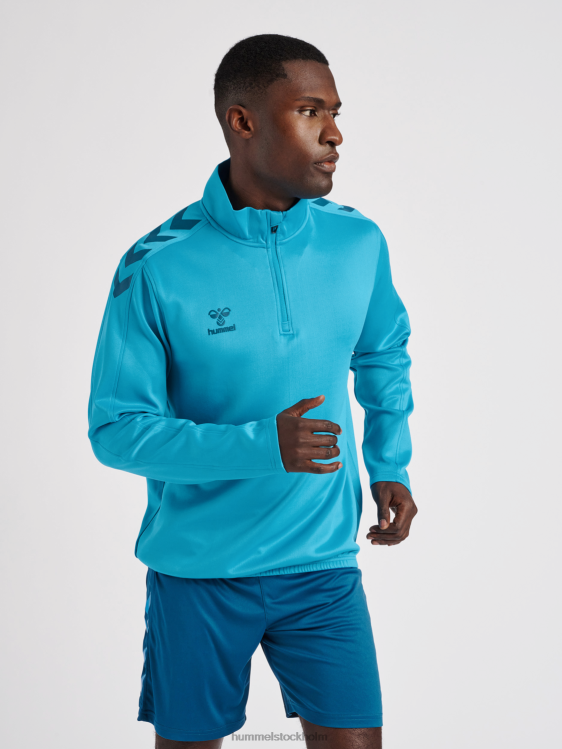 se Hummel män hmlcore xk halv zip poly sweat LL40V808 "tröja med halv dragkedja"