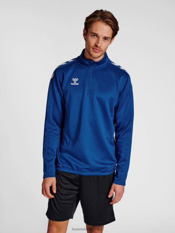 se Hummel män hmlcore xk halv zip poly sweat LL40V818 "tröja med halv dragkedja"