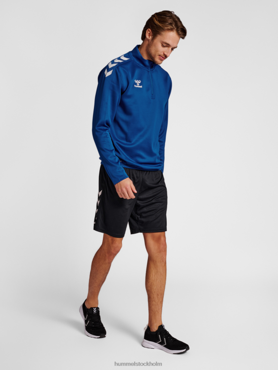 se Hummel män hmlcore xk halv zip poly sweat LL40V818 \"tröja med halv dragkedja\"