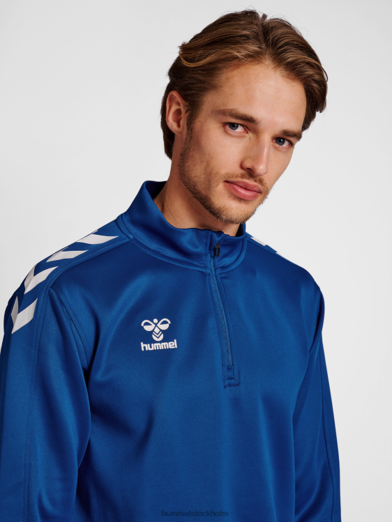 se Hummel män hmlcore xk halv zip poly sweat LL40V818 \"tröja med halv dragkedja\"