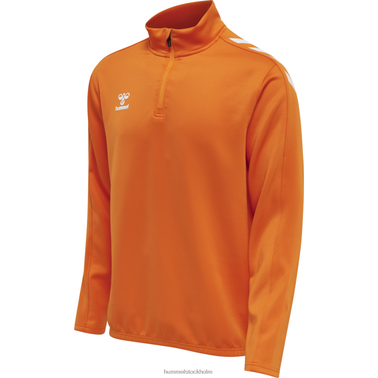 se Hummel män hmlcore xk halv zip poly sweat LL40V834 "tröja med halv dragkedja"