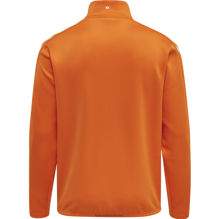 se Hummel män hmlcore xk halv zip poly sweat LL40V834 \"tröja med halv dragkedja\"