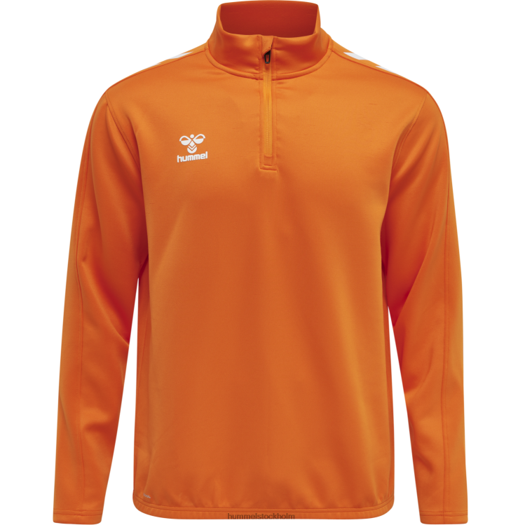se Hummel män hmlcore xk halv zip poly sweat LL40V834 \"tröja med halv dragkedja\"