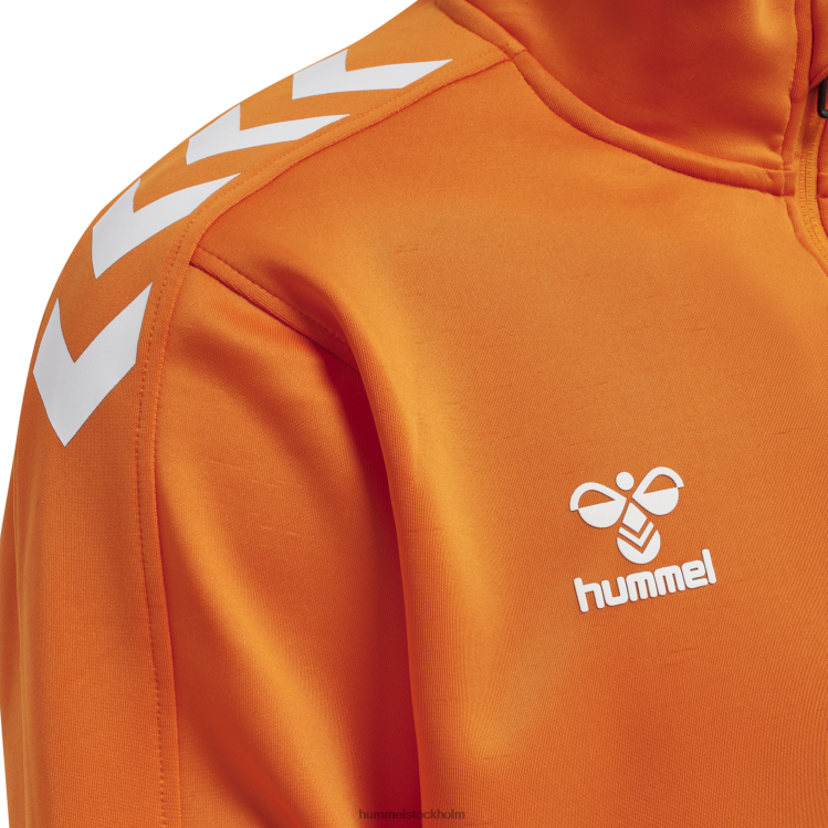 se Hummel män hmlcore xk halv zip poly sweat LL40V834 \"tröja med halv dragkedja\"