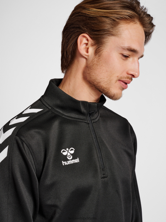 se Hummel män hmlcore xk halv zip poly sweat LL40V837 \"tröja med halv dragkedja\"