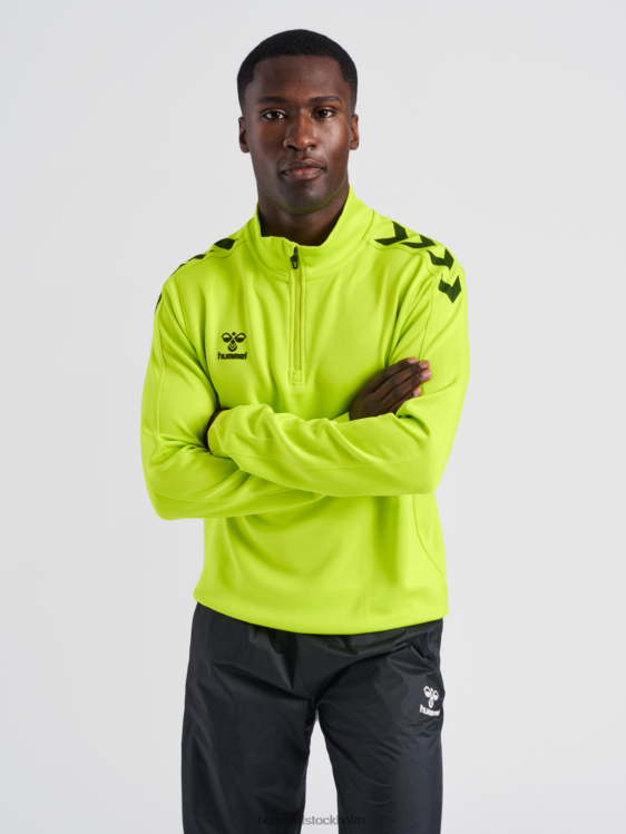 se Hummel män hmlcore xk halv zip poly sweat LL40V850 "tröja med halv dragkedja"