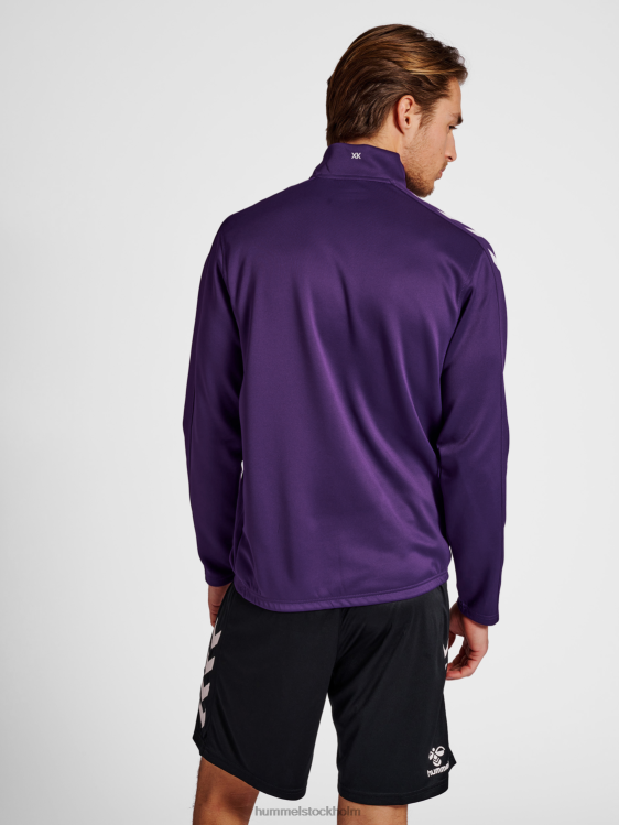 se Hummel män hmlcore xk halv zip poly sweat LL40V854 \"tröja med halv dragkedja\"