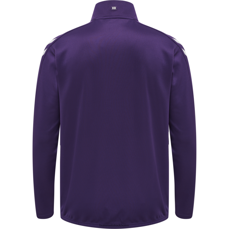 se Hummel män hmlcore xk halv zip poly sweat LL40V854 \"tröja med halv dragkedja\"