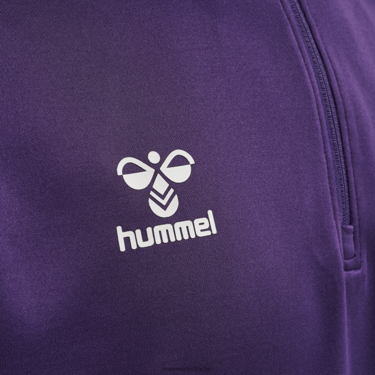 se Hummel män hmlcore xk halv zip poly sweat LL40V854 \"tröja med halv dragkedja\"