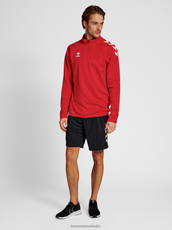 se Hummel män hmlcore xk halv zip poly sweat LL40V856 \"tröja med halv dragkedja\"