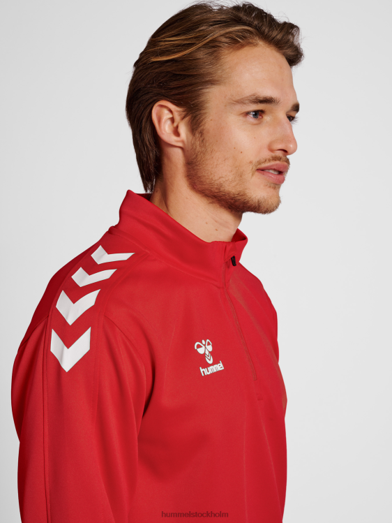 se Hummel män hmlcore xk halv zip poly sweat LL40V856 \"tröja med halv dragkedja\"