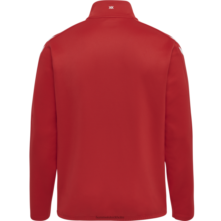 se Hummel män hmlcore xk halv zip poly sweat LL40V856 \"tröja med halv dragkedja\"