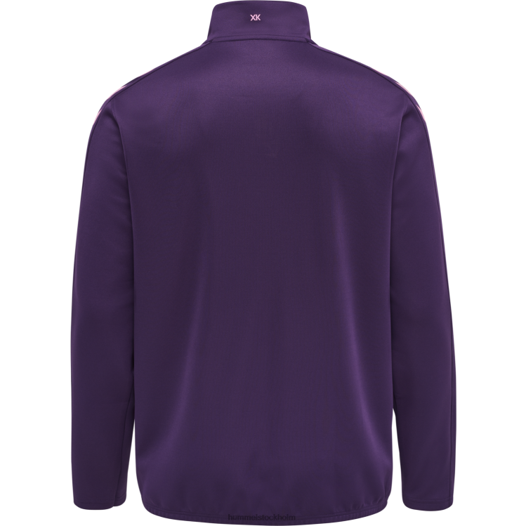 se Hummel män hmlcore xk halv zip poly sweat LL40V916 \"tröja med halv dragkedja\"